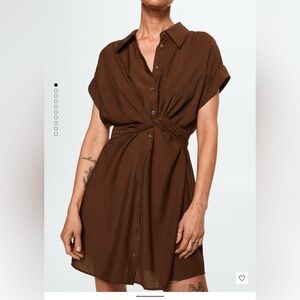 Mango bow tie dress.